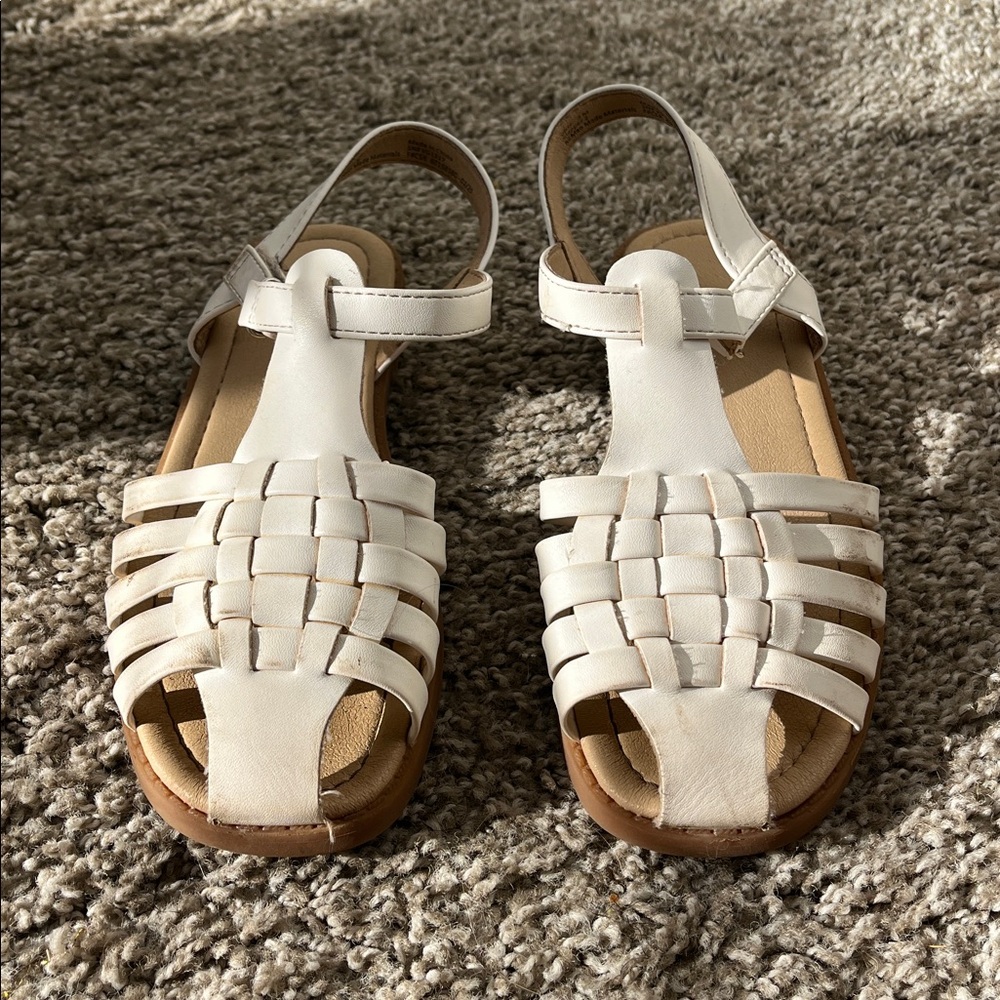 Target White Kids Sandals